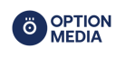 Option Media logo dark